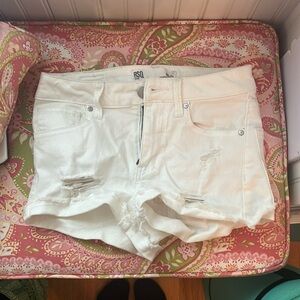 RSQ White Jean Shorts Size 00/23